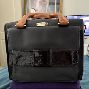 Kate Spade Black New York Bow Bridge Little Kennedy Bag
